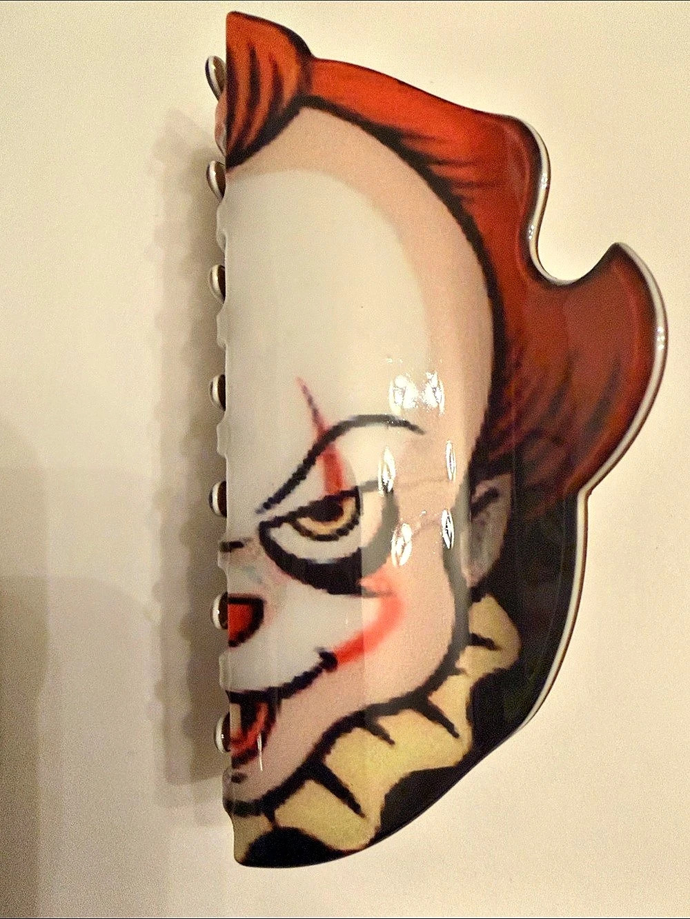 IT Chapter One Pennywise Horror Hair Claw Clip Hair Claw Clip Brown